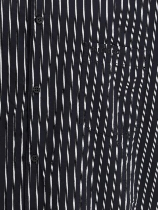 25SS 발렌시아가 긴팔 셔츠 814598TRM23 1070 BLACK - BALENCIAGA