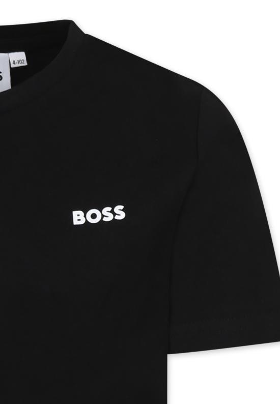 25FW [키즈] 보스 티셔츠 J25P23 09B BLACK - BOSS