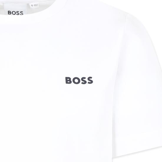 26SS [키즈] 보스 티셔츠 J25P23 10P WHITE - BOSS