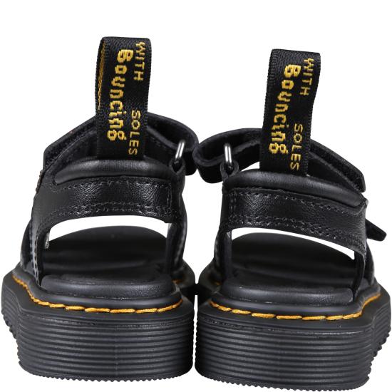 25FW [키즈] 닥터마틴 샌들 KLAIRE J 26675001 BLACK - DR.MARTENS