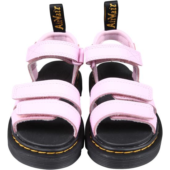 25FW [키즈] 닥터마틴 샌들 KLAIRE J 30697697 PALE PINK - DR.MARTENS