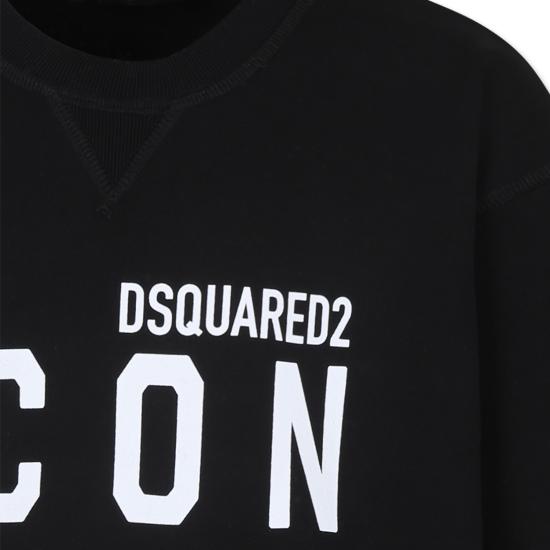 25FW [키즈] 디스퀘어드2 니트/스웻셔츠 DQ2667 D0094 D2S865U DQ900 BLACK - DSQUARED2