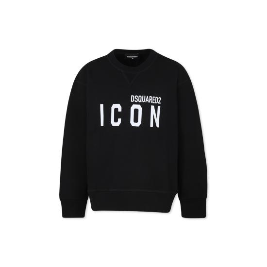 25FW [키즈] 디스퀘어드2 니트/스웻셔츠 DQ2667 D0094 D2S865U DQ900 BLACK