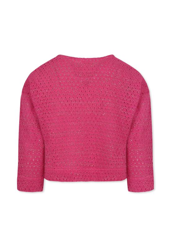 25SS [키즈] 카페 도르조 니트/스웻셔츠 ZW9A00 Q0043 50L FUCHSIA - CAFFE' D'ORZO