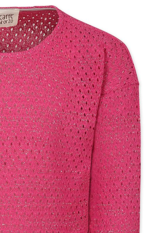 25SS [키즈] 카페 도르조 니트/스웻셔츠 ZW9A00 Q0043 50L FUCHSIA - CAFFE' D'ORZO