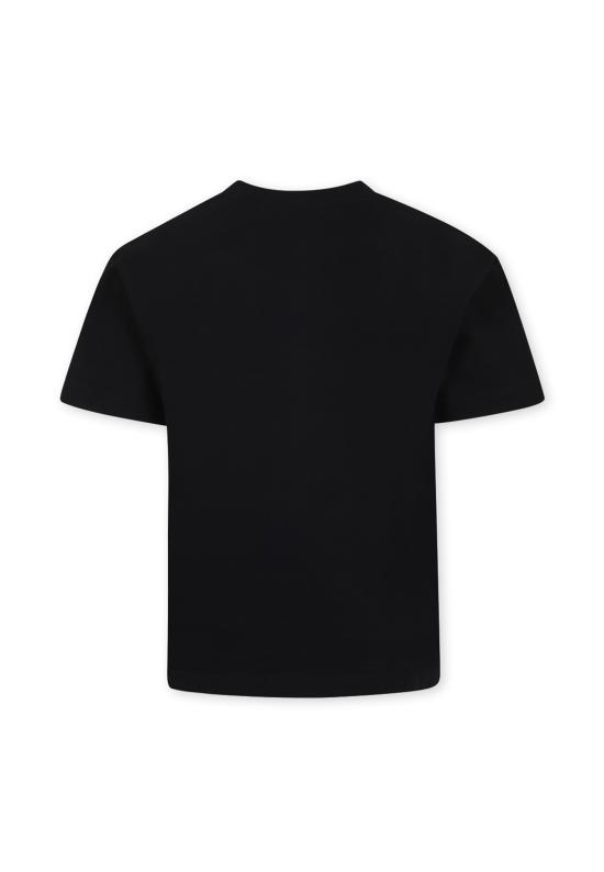 25SS [키즈] 엠에스지엠 티셔츠 S5MSJUTH064 110 BLACK - MSGM