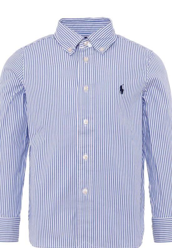 26FW [키즈] 랄프 로렌 셔츠 819240001 BSR BLUE WHITE LIGHT BLUE - RALPH LAUREN