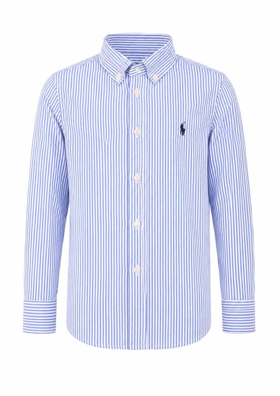26FW [키즈] 랄프 로렌 셔츠 819240001 BSR BLUE WHITE LIGHT BLUE - RALPH LAUREN