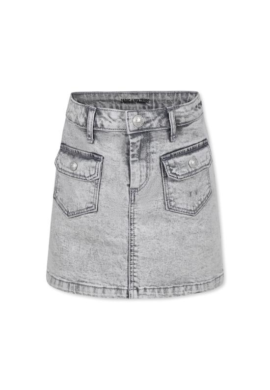 25SS [키즈] 자딕앤볼테르 스커트 X60333 Z20 GREY