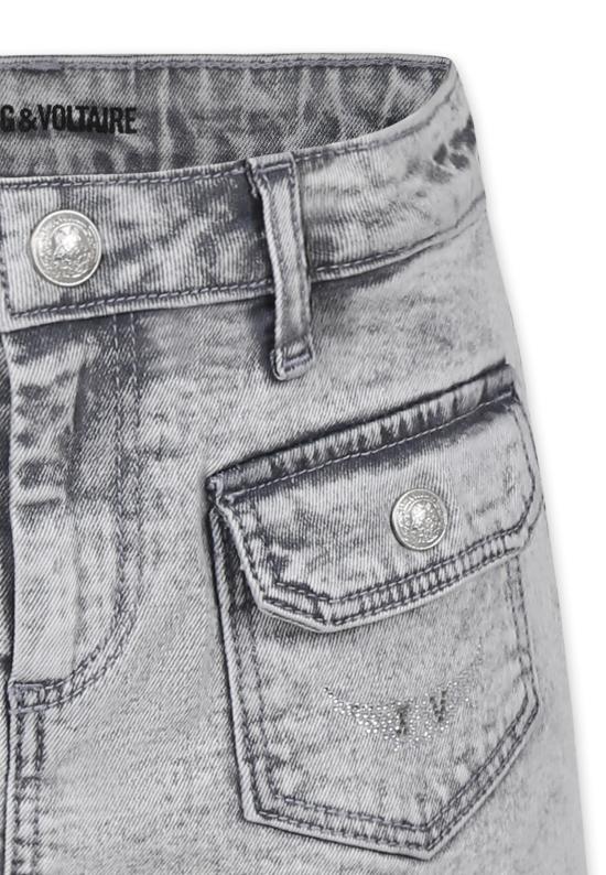 25SS [키즈] 자딕앤볼테르 스커트 X60333 Z20 GREY - ZADIG & VOLTAIRE