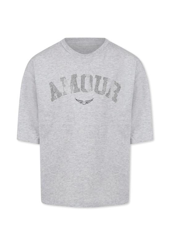 25SS [키즈] 자딕앤볼테르 티셔츠 X60319 A07 GREY