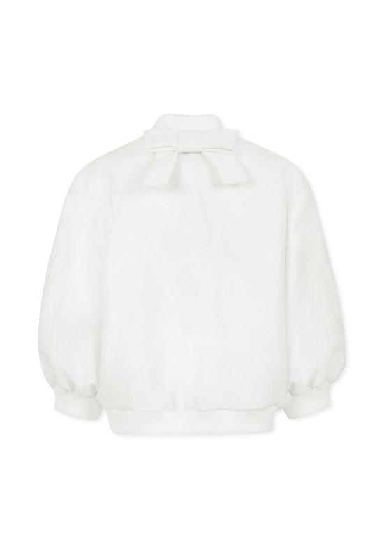 25SS [키즈] 시모네타 봄버 자켓 SW2A17 U0207 101BC WHITE - SIMONETTA