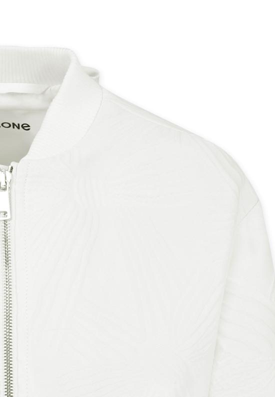 25SS [키즈] 시모네타 봄버 자켓 SW2A17 U0207 101BC WHITE - SIMONETTA