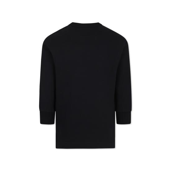 25FW [키즈] 디젤 니트/스웻셔츠 J02024 KYAVF K900 BLACK - DIESEL