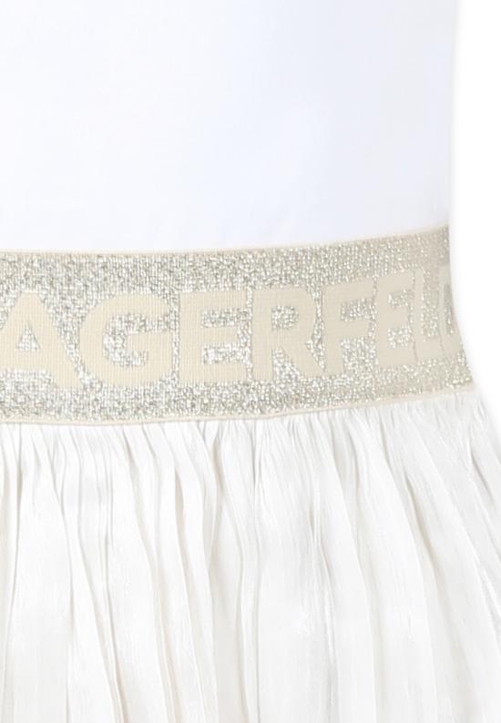 25SS [키즈] 칼라거펠트 원피스 Z30569 N01 WHITE - KARL LAGERFELD