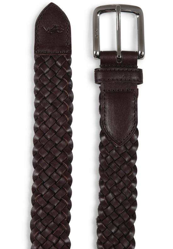 25FW [키즈] 랄프 로렌 벨트 951501001 DARK BROWN - RALPH LAUREN