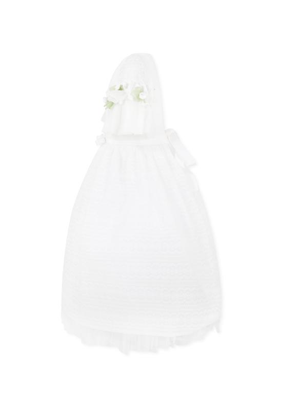 25FW [키즈] Raffaella 원피스 ABITO PONZA C BUSTINO WHITE - OTHER BRANDS