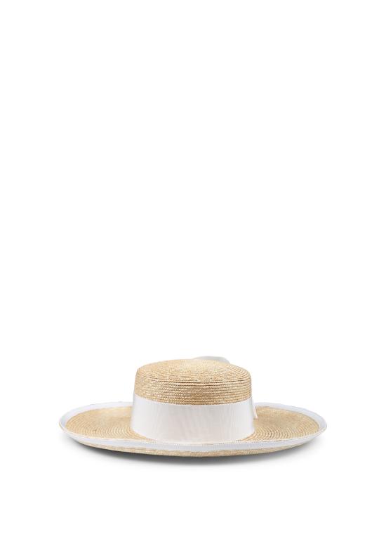 25FW [키즈] Raffaella 모자 CAPPELLO PAGLIA FARFALLA PONZA BEIGE - OTHER BRANDS