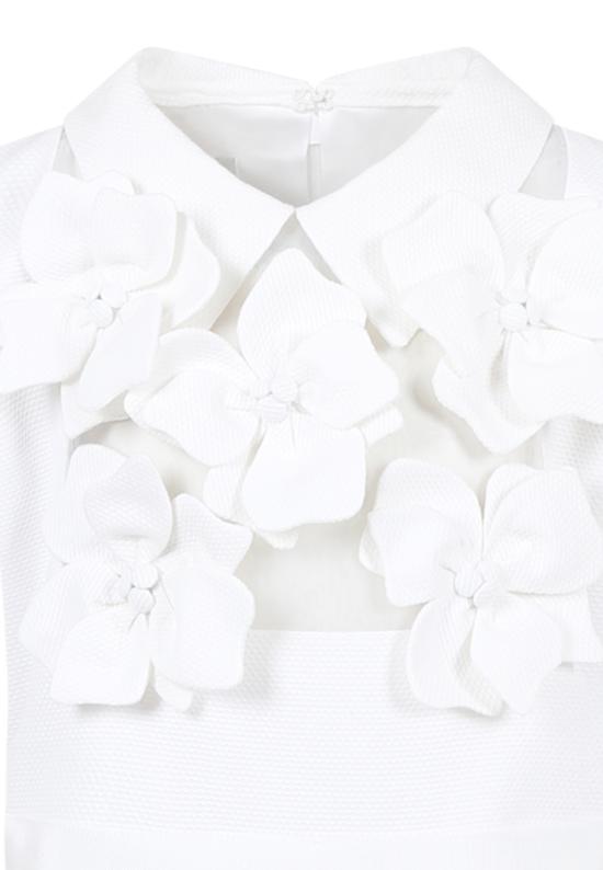 25FW [키즈] Raffaella 원피스 ABITO PANTELLERIA 10 WHITE - OTHER BRANDS