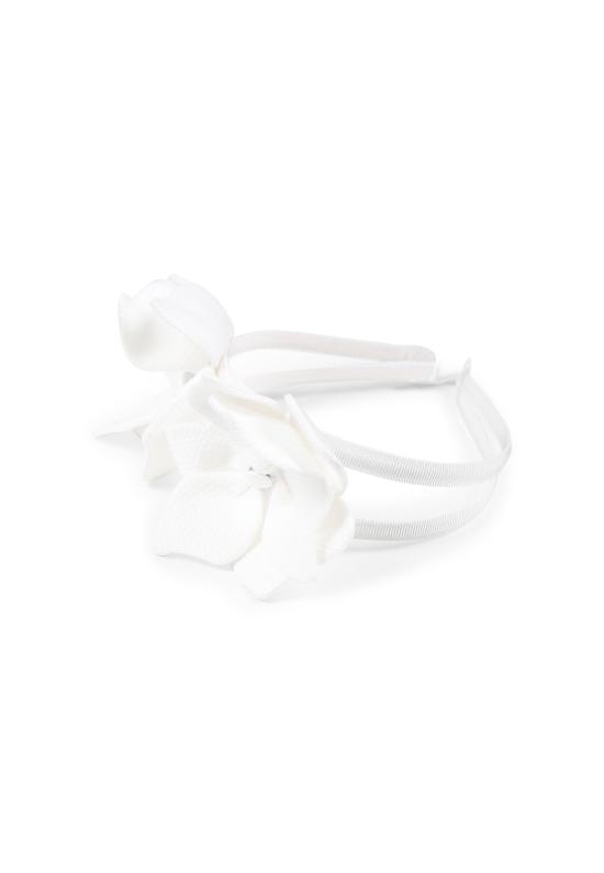 25FW [키즈] Raffaella 헤어 액세서리 CERCHIETTO PER ABITO PANTELLERIA WHITE