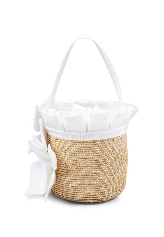 25FW [키즈] Raffaella 가방 CESTINO PER ABITO PANTELLERIA BEIGE