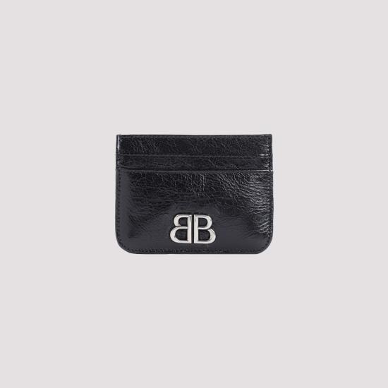 25SS 발렌시아가 명함지갑 765463 2AAYP 1000 BLACK - BALENCIAGA