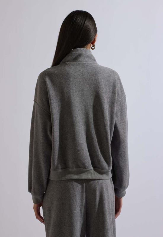  더 엔케이씨 스토어 스웨터 Nkc Store Gia 라운지 세트 풀오버 그레이 - The NKC Store