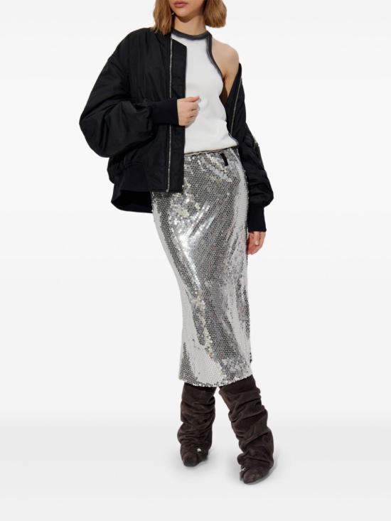 25SS 디 아티코 봄버 자켓 250WCB00070 PLL001AA100 Black - THE ATTICO