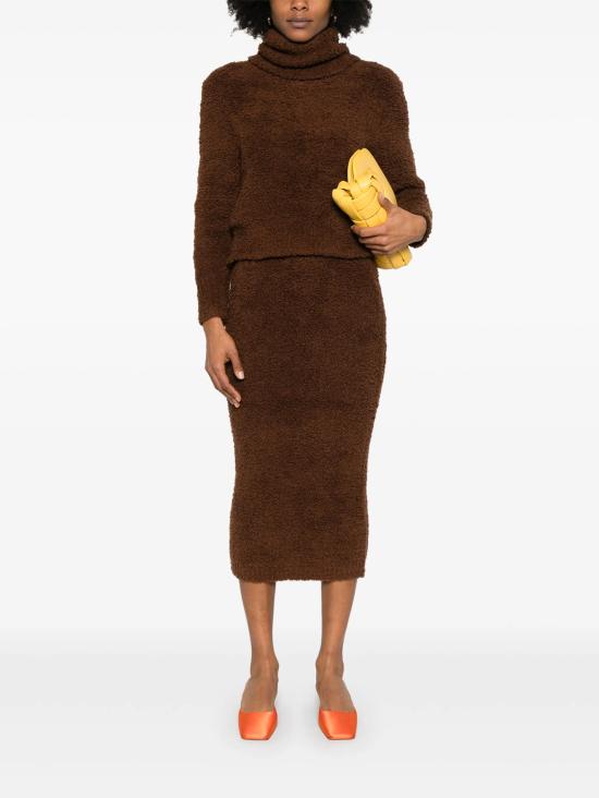 25SS 셀프 포트레이트 터틀넥 RS25086TBR BROWN Brown - SELF PORTRAIT