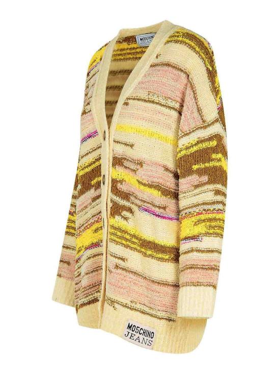  모스키노 가디건 068132061002 White - MOSCHINO