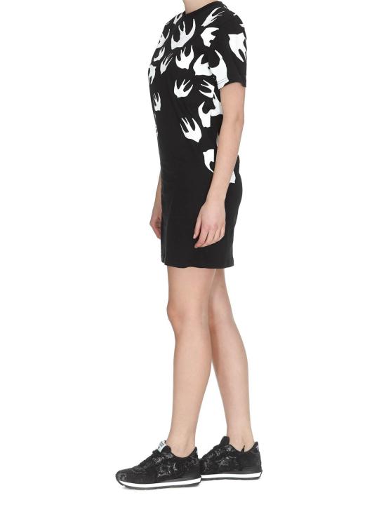  알렉산더 맥퀸 미디 원피스 395772RLT711000 Black - ALEXANDER MCQUEEN