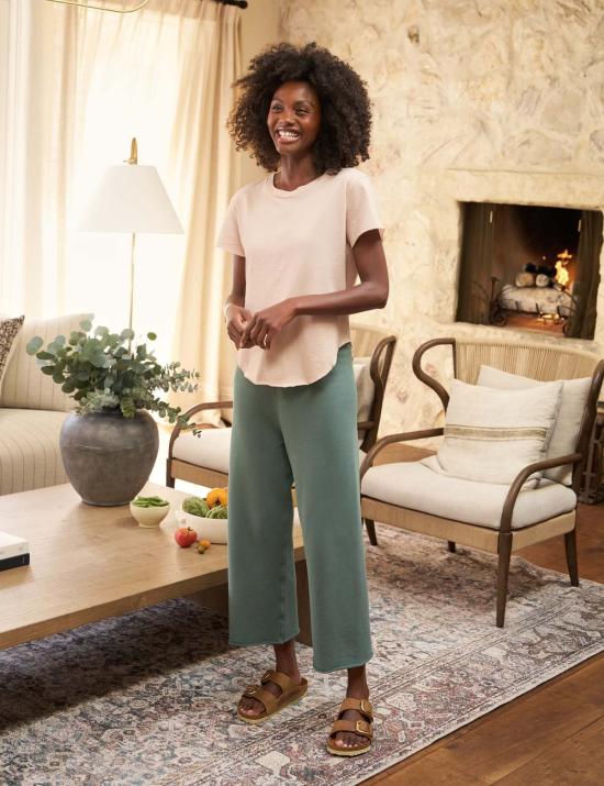  프랭크 앤 에일린 스트레이트 팬츠 프랭크 & 일린 캐서린 스웨트팬츠 로즈메리 - FRANK & EILEEN