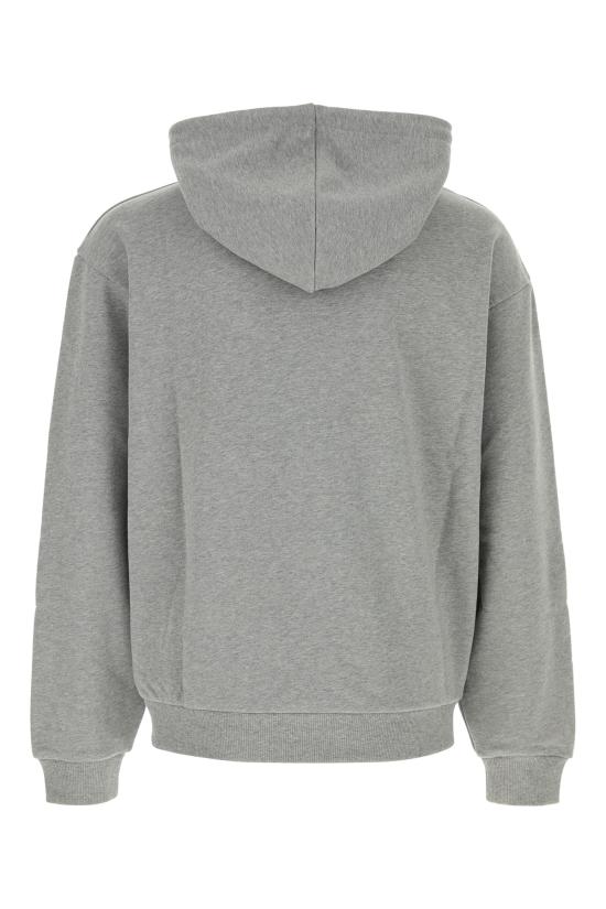  셀린느 후드 티셔츠 RY032510Z08BQ GREY MELANGE BLACK DOM - CELINE