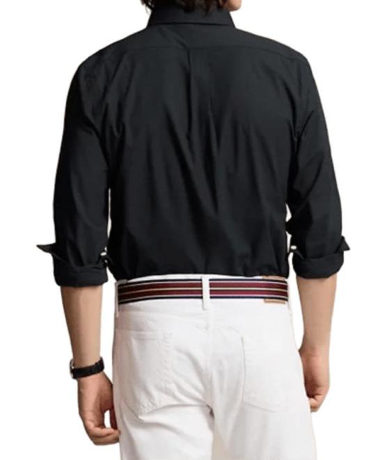 25FW 폴로 랄프로렌 긴팔 셔츠 710928255 006 BLACK - POLO RALPH LAUREN