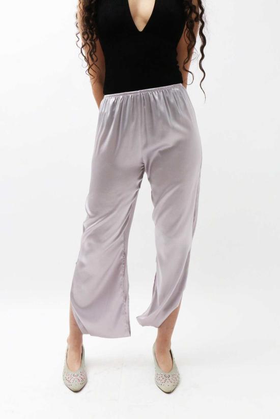  베이스레인지 스트레이트 팬츠 시티 팬츠 실버 - BASERANGE