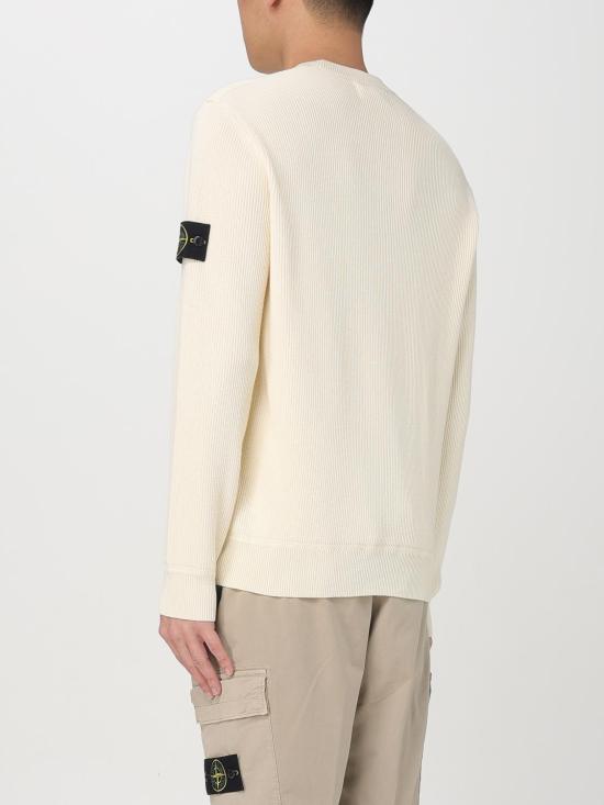 25FW 스톤 아일랜드 스웨터 5100054S00D8 V0093 White - STONE ISLAND
