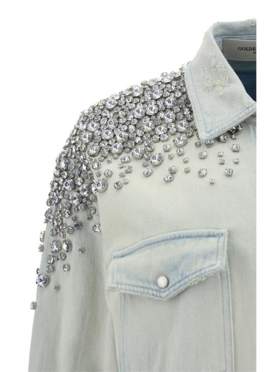 25SS 골든구스 셔츠 GWP00589P000627 50100 BLUE - GOLDEN GOOSE