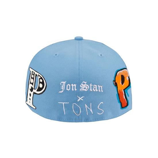 Jon Stan 볼캡 존 스탠 X 톤스 피츠버그 P 피티드 햇 라이트 블루 - OTHER BRANDS