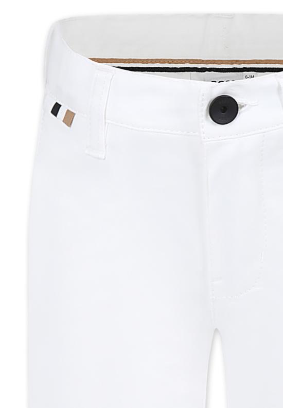 25SS [키즈] 보스 쇼츠/버뮤다 J51990 10P WHITE - BOSS