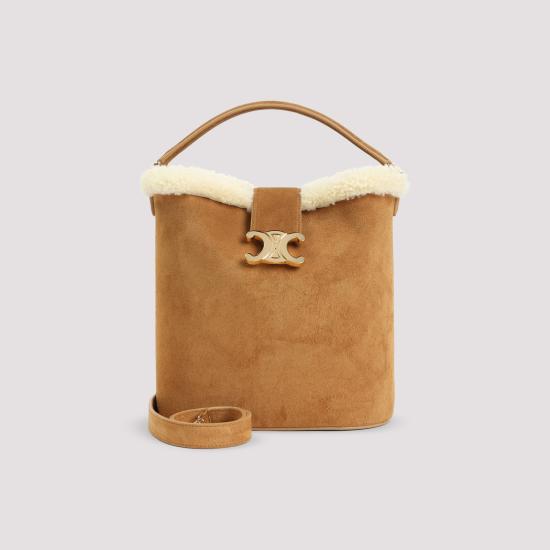 25SS 셀린느 토트백 116613GFT 18CM TOBACCO CREAM - CELINE