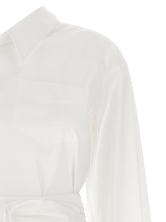 25SS 모스키노 블라우스 J021105312001 White - MOSCHINO