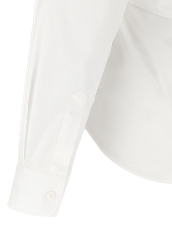 25SS 모스키노 블라우스 J021105312001 White - MOSCHINO