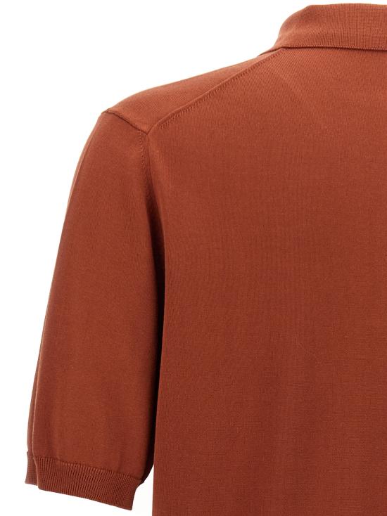 25FW 자노네 폴로 티셔츠 810162ZY318Z5542 Red - ZANONE