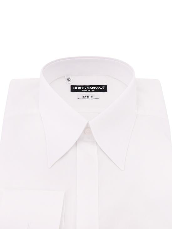 24FW 돌체앤가바나 긴팔 셔츠 G5JL8TGG865 W0800 White - DOLCE & GABBANA