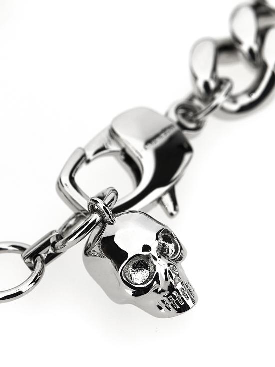 25SS 알렉산더 맥퀸 브레이슬릿 813236J161N1021 Silver - ALEXANDER MCQUEEN
