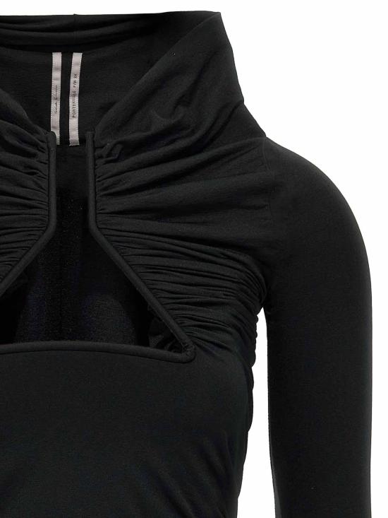  릭 오웬스 민소매 티셔츠 RP01E7222JN09 Black - RICK OWENS