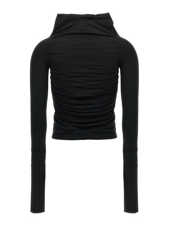  릭 오웬스 민소매 티셔츠 RP01E7222JN09 Black - RICK OWENS