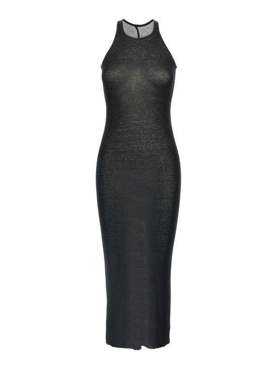  릭 오웬스 롱 스커트 RP01E7549RC09 Black