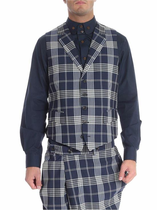  비비안웨스트우드 베스트 S25FB0067S49279002F Blue