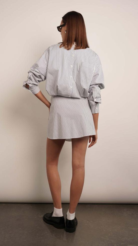  파렌테지 숏 원피스 시에라 셔츠 드레스 - PARENTEZI